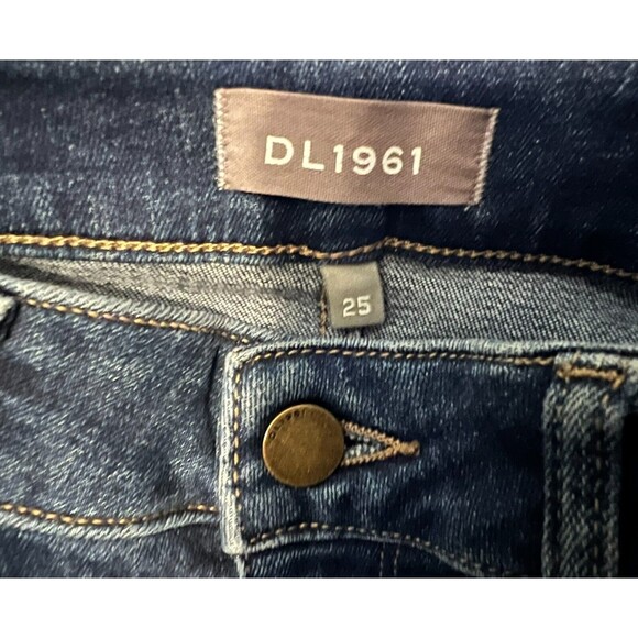 DL1961 Jeans  Womens 25  Marguax Mid Rise Ankle Skinny Instasculpt  Shasta Wash - Picture 9 of 14
